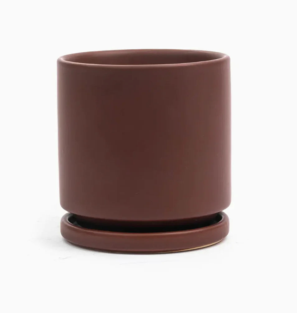 Momma Pots Gemstone Cylinder in Rocky Road