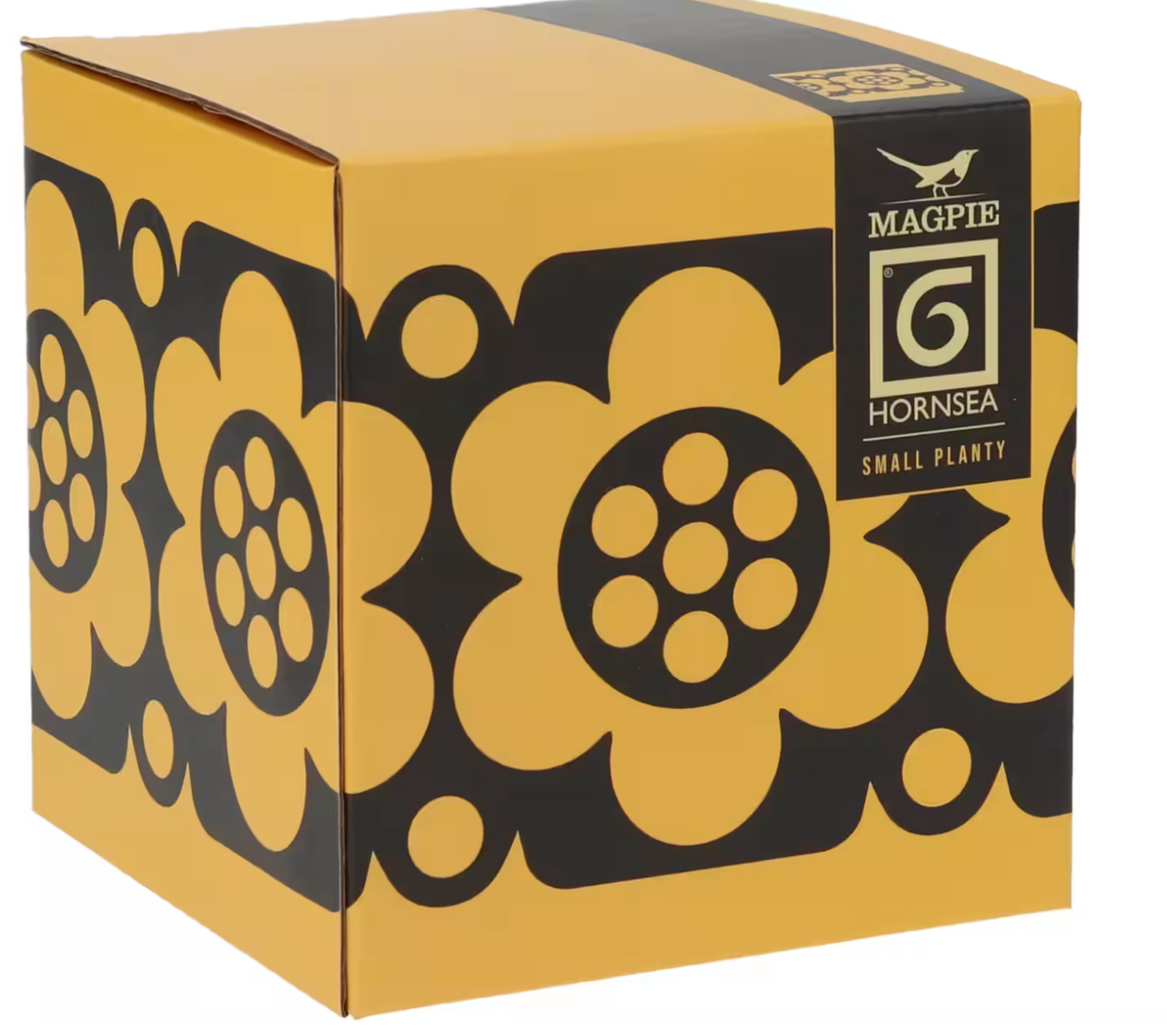 Magpie x Hornsea Planty Small - Geo Flower Yellow