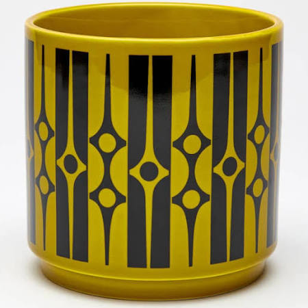 Magpie x Hornsea Planty Medium - Geo Chartreuse
